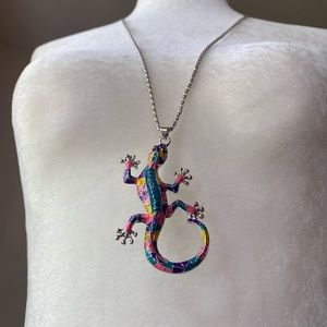 Betsey Johnson Barcelona Lizard Necklace